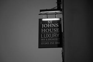 St Johns House Sign